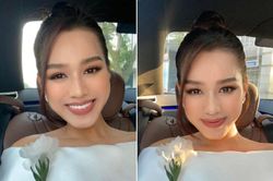 Hoa hậu Đỗ Thị Hà về nước