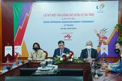 SEA Games 31 có thêm nhà tài trợ kim cương