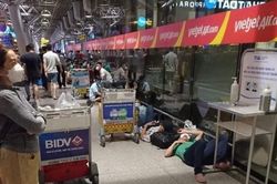 Tối 25/1 có tới 14 chuyến bay đến Vinh phải hủy