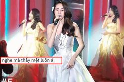 Clip Thủy Tiên biểu diễn live tại sự kiện âm nhạc, nhưng sao giọng hát lại gây ra nhiều tranh cãi thế này