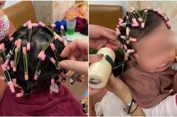 Đưa con gái 1,5 tuổi đi uốn xoăn tóc làm đẹp dịp Tết, người mẹ lẫn chủ tiệm tóc bị dân mạng mắng xối xả