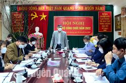 Hội nghị cán bộ, công chức cơ quan Ủy ban Kiểm tra Tỉnh ủy năm 2022
