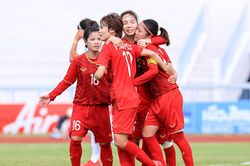 Tuyển nữ Việt Nam vào tứ kết Asian Cup 2022