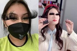 Hết hồn với những pha nối mi đầy 'may rủi' của hội chị em
