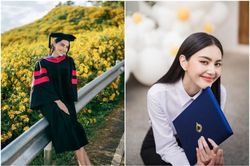 'Ma nữ Thái Lan' khoe nhan sắc xinh đẹp ngày tốt nghiệp thạc sĩ