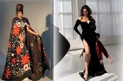 Lộ ảnh hậu trường của Miss Universe, thay 9 bộ đồ, lúc đẹp tựa nữ thần khi như 'bà thím'