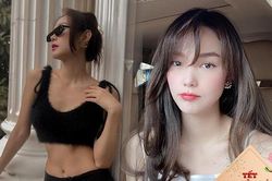 Minh Hằng giữ được vòng eo phẳng nhờ thức uống đặc biệt
