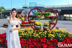 Sắc xuân trên phố
