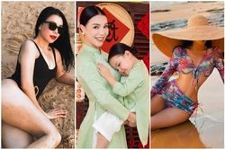 Trà Ngọc Hằng - mẹ đơn thân eo 59 cm sexy bậc nhất showbiz Việt