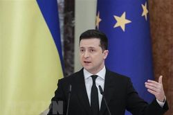 Ukraine, Pháp và Anh nhấn mạnh ưu tiên đối thoại với Nga