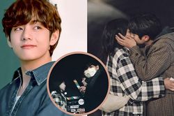 V BTS đến tận phim trường quay cảnh hôn của Choi Woo Shik và sau đó....