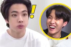 J-Hope nghịch ngợm tặng quà gì cho Jin mà khiến 'anh cả' BTS sốc?