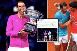 Federer, Djokovic nói gì sau khi Nadal giành Grand Slam thứ 21