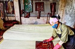 Ghé thăm làng nghề dệt chiếu cói truyền thống tại huyện Quảng Xương, Thanh Hóa