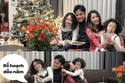 Bà xã Hồng Đăng (Thương Ngày Nắng Về) tiết lộ kế hoạch đầu năm đặc biệt của gia đình