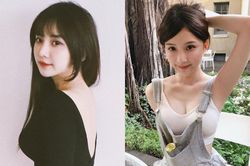 Dù kiệm phấn son nhưng vẫn đẹp, gái xinh xứ Đài gây bão mạng