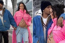 Rihanna bất ngờ lộ bụng bầu sau nhiều tháng giấu kín