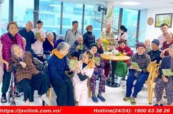 Xuân mới về bên mái ấm Dưỡng lão JAVILINK