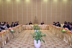 Thủ tướng Phạm Minh Chính chủ trì họp kiểm điểm tiến độ dự án cao tốc Bắc - Nam phía Đông, giai đoạn 2017 - 2020