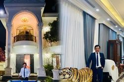Bên trong biệt thự mới hoành tráng của nghệ sĩ Quang Tèo
