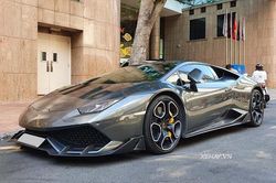 Chiếc Lamborghini Huracan từng được 'gạ' đổi lấy nhánh lan đột biến