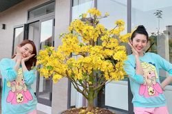Chụp hình cùng Thúy Ngân, 'gái một con' Nhã Phương kém sắc hơn thấy rõ