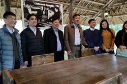 Cán bộ, phóng viên Báo Xây dựng với chuyến hành trình về nguồn ý nghĩa tại ATK Định Hóa