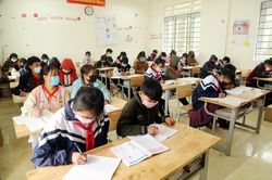 Tỷ lệ chuyên cần tuần đầu đi học sau tết đạt trên 90%.