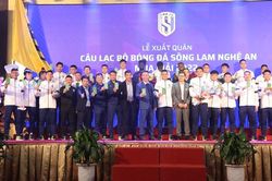 SLNA đặt mục tiêu top 3 V League 2022
