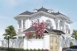 Mê đắm những mẫu biệt thự tân cổ điển 2 tầng đẹp vượt thời gian