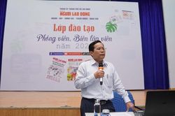 Tập huấn nâng cao kiến thức đưa người làm báo vào môi trường chuyên nghiệp, hiện đại