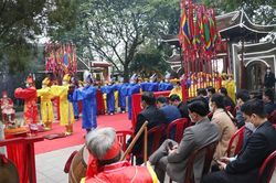 Linh thiêng Lễ tế dân gian đền Thượng