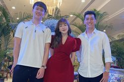 Bạn gái Hoàng Đức gây sốt vì lời chúc mừng dễ thương