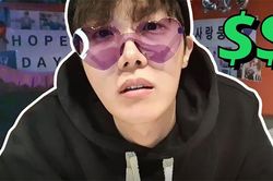 Áo J-Hope BTS mặc livestream sinh nhật, dễ thương mà siêu đắt