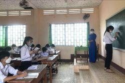 Vĩnh Long tiếp tục triển khai các biện pháp đảm bảo an toàn cho học sinh học trực tiếp
