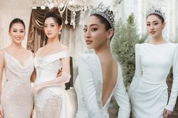 Lương Thùy Linh 5 lần 7 lượt 'trói tim' fan với váy cưới: Háo hức chờ đợi chú rể sánh đôi lắm rồi đây?