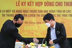 CLB Hà Nội thuê sân Bắc Giang tới năm 2042
