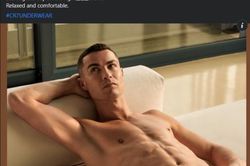 Ronaldo khoe body đẹp miên man, khiến chị em phát sốt