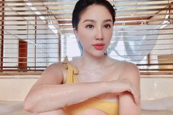 Bảo Thy dẫn con đi ăn sáng liền bị khán giả nghi ngờ đang mang thai lần 2