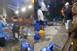 Tài xế nghi say xỉn lao ôtô vào quán nhậu ở Sài Gòn, nhiều người bị thương