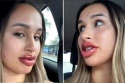 Clip: Cô gái khoe thành quả xăm môi khiến dân mạng 'hết hồn'