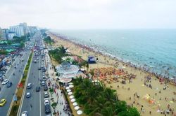 Thành phố biển Sầm Sơn được thực hiện 5 dự án, công trình trên 30.000 ha đất