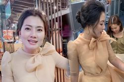 Ngọc Lan 'bức xúc' nhắn nhủ đến người thiết kế váy cho mình một điều nghe mà thương
