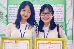 Giáo dục Khuyến học Đôi bạn đam mê nghiên cứu khoa học