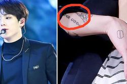 Ý nghĩa hình xăm chéo trên cẳng tay Jungkook BTS thực sự là gì?