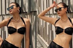 Người đẹp Biển Đào Thị Hà diện nội y khoe body 'nóng' hơn đường đua