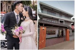 Sau đám cưới, vợ chồng Hà Đức Chinh ở tại 'biệt phủ' khang trang