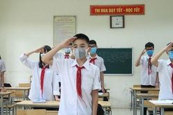 F0 tăng cao, tỷ lệ học sinh Hà Nội tới trường giảm mạnh