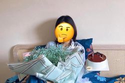 Một Á hậu nằm trên giường bệnh ngay ngày sinh nhật do suy nhược cơ thể