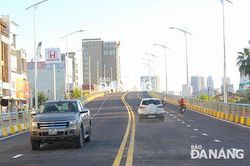 Từ 22 giờ tối nay (23-2), tạm dừng phương tiện lưu thông qua cầu vượt tuyến đường 2 Tháng 9